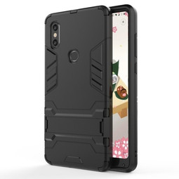 Противоударный чехол Hybrid Armor для Xiaomi Mi Mix 2S (черный)