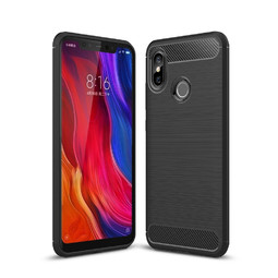 Чехол-накладка Rugged Armor для Xiaomi Mi8 (черный)