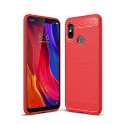 Чехол-накладка Rugged Armor для Xiaomi Mi8 (красный)