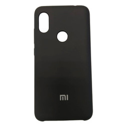 Силиконовый чехол Silicone Cover для Xiaomi Redmi Note 6 Pro (черный)