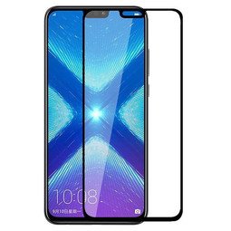 Защитное стекло 5D для Huawei Honor 8X (черное)