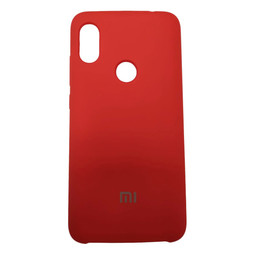 Силиконовый чехол Silicone Cover для Xiaomi Redmi Note 6 Pro (красный)