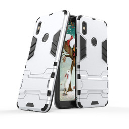Противоударный чехол Armor для Xiaomi Redmi S2 (серебристый)