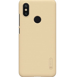 Чехол-накладка Nillkin Super Frosted Shield для Xiaomi Mi A2 / Mi6X (золотой)