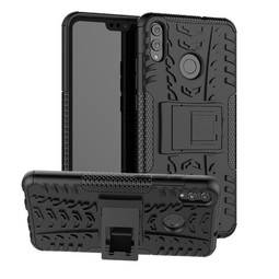 Противоударный чехол Hybrid Armor для Huawei Honor 8X (черный)