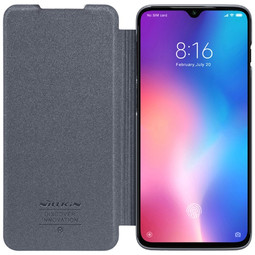 Чехол-книжка Nillkin Sparkle Leather Case для Xiaomi Mi9 (графитовый)