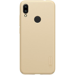 Чехол-накладка Nillkin Super Frosted Shield для Xiaomi Redmi Note 7 / Redmi Note 7 Pro (золотой)