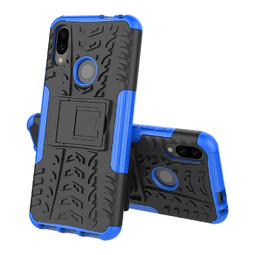 Противоударный чехол Hybrid Armor для Xiaomi Redmi Note 7 / Note 7 Pro (синий)