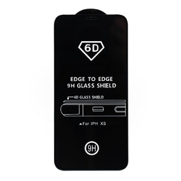 Защитное стекло Full Glue 6D для iPhone Xs