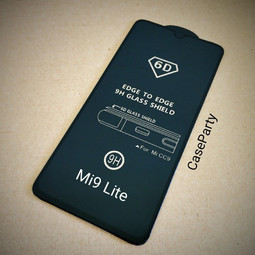 Защитное стекло 6D для Xiaomi Mi 9 lite