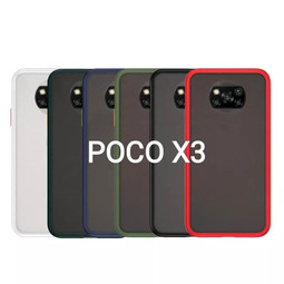 Противоударный чехол для Xiaomi POCO X3 (синий)