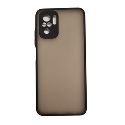 Противоударный чехол c защитой камер  для Xiaomi Redmi Note 10 (черный)