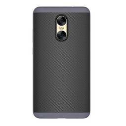 Чехол для Xiaomi Redmi Pro карбон (черно-синий)