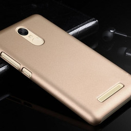 Чехол для Xiaomi Redmi Note 3 / Note 3 pro пластик (золотой)