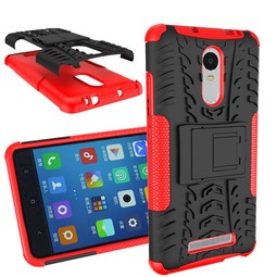 Чехол для Xiaomi Redmi Note 3 / 3 pro противоударный Hybrid Armor (красный)