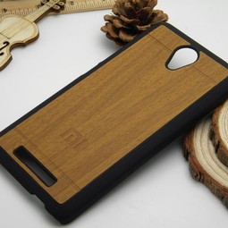 Чехол для Xiaomi Redmi Note 2 пластик (дерево)