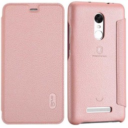 Чехол-книжка для Xiaomi Redmi Note 3 pro Special Edition (Lenuo) Розовый