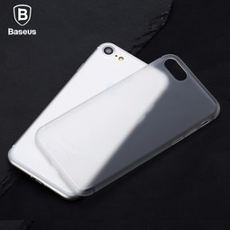 Чехол для iPhone 7/8 ультратонкий пластик (Baseus) Белый