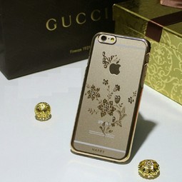 Чехол для iPhone 6/6S со стразами (happy)