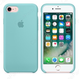 Чехол для iPhone 7 silicone case (синее море)