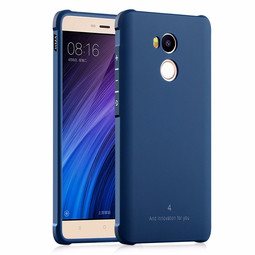 Противоударный чехол для Xiaomi Redmi 4S/4 Pro премиум (темно-синий)