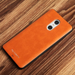 Чехол для Xiaomi Redmi Pro (премиум) Коричневый