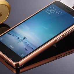 Чехол для Xiaomi Redmi Note 3 pro Special Edition (зеркальный) Розовый