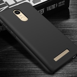Пластиковый чехол для Xiaomi Redmi Note 3 Pro Special Edition (черный)