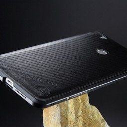 Алюминиевый бампер для Xiaomi Mi Max (Luphie, черный)