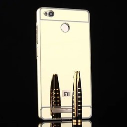 Зеркальный чехол для Xiaomi Redmi 3 pro / 3s (золотой)