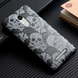 Чехол для Xiaomi Redmi Note 3 pro (черепа)