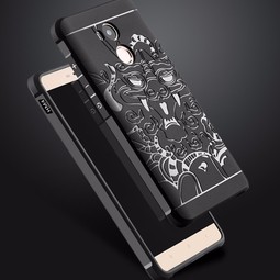 Чехол для Xiaomi Redmi 4 Pro (дракон, черный)