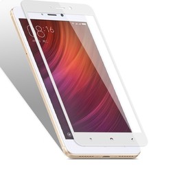 Защитное стекло 2D для Xiaomi Redmi Note 4 / Note 4 pro (Белое)
