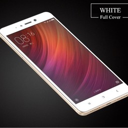 Защитное стекло 2D для Xiaomi Redmi Note 4X (Белое)