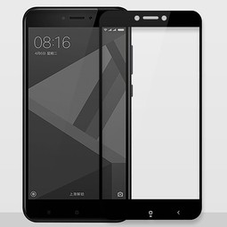 Защитное стекло 2D для Xiaomi Redmi 4X (черное)