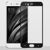 Защитное стекло 2D для Xiaomi Mi6 (черное)