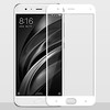 Защитное стекло 2D для Xiaomi Mi6 (белое)