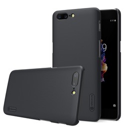 Чехол для OnePlus 5 черный (Nillkin, пластик)
