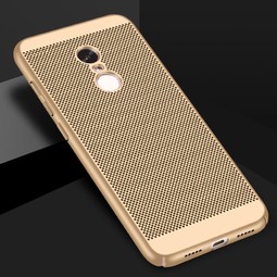 Чехол для Xiaomi Redmi Note 4X soft touch (золотой)