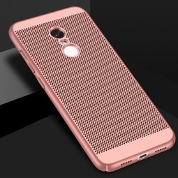 Чехол для Xiaomi Redmi Note 4X soft touch (розово-золотой)