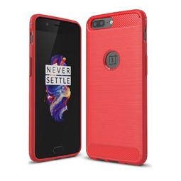 Чехол для OnePlus 5 Rugged Armor (красный)