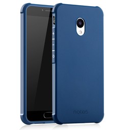 Чехол для Meizu M5 Note (темно-синий, противоударный)