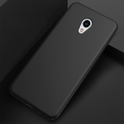 Пластиковый чехол для Meizu M5 Note soft touch (черный)
