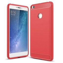 Чехол для Xiaomi Mi Max 2 красный (Rugged Armor)