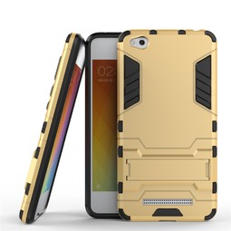 Противоударный чехол с подставкой для Xiaomi Redmi 4A (золотой)