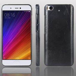Чехол для Xiaomi Mi5S черный (экокожа)