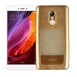 Чехол для Xiaomi Redmi Note 4X Fashion (золотой)