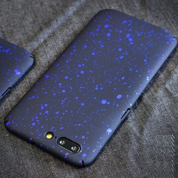 Пластиковый чехол для OnePlus 5 звезды (небесно-голубой)