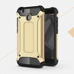Противоударный чехол для Xiaomi Redmi 4X (золотой)
