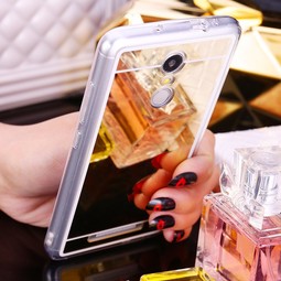 Чехол для Xiaomi Redmi Note 3/Note 3 pro (зеркальный) Золотой